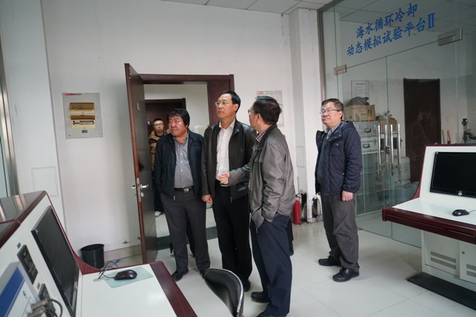 林山青副局长强调：掌握“海水淡化核心技术”是淡化所做大做强、建国际一流研究所的生命线